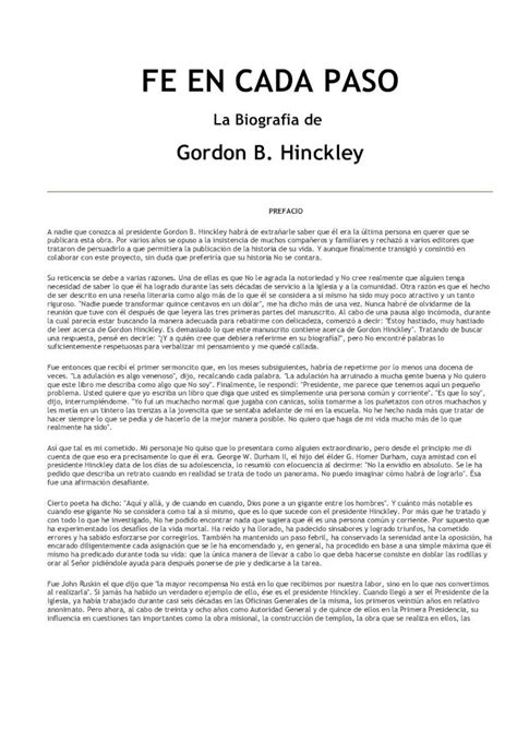 Pdf Fe En Cada Paso Biografia Del Pte Hinckley Dokumen Tips