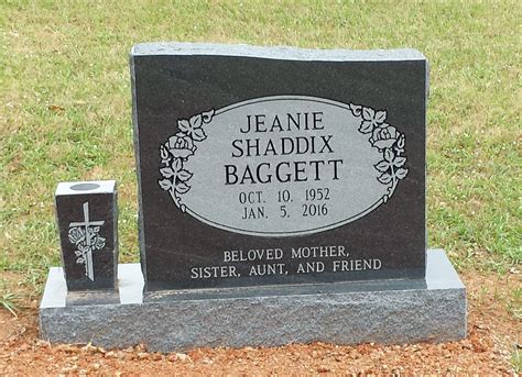 Betty Jean Shaddix Baggett 1952 2016 Find A Grave Memorial