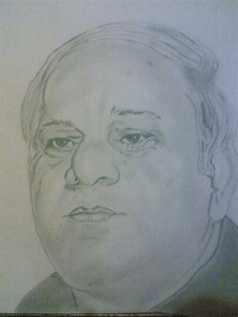 Late Shri Kashi Ram Sketches Male Sketch Art