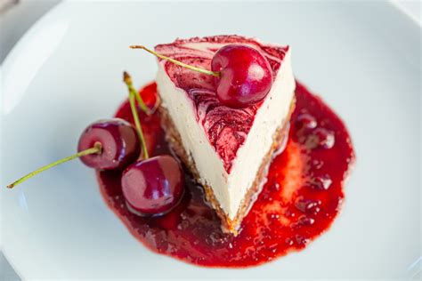 Cherry Swirl Cheesecake - Plant Craft