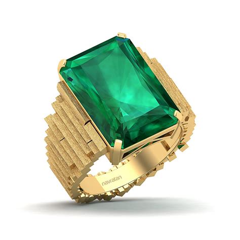 Natural Emerald Rings for Men & Women at Best Price