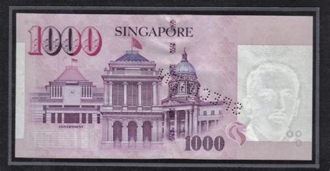 Singapore 1000 Dollars World Banknotes And Coins Pictures Old Money Foreign Currency Notes