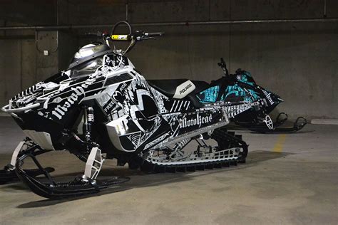 Polaris Rush Pro Rmk Custom Sled Wraps Polaris Snowmobile Snowmobile