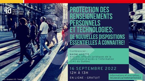 Protection Des Renseignements Personnels Et Technologies De Nouvelles