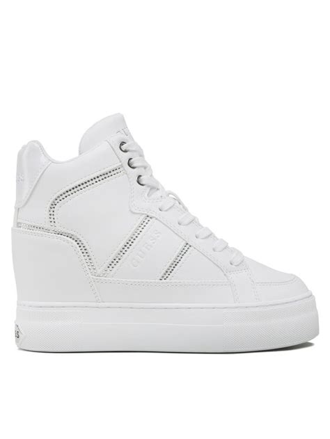 Guess Sneakers Giala Fl Ala Ele Blanc Modivo Fr