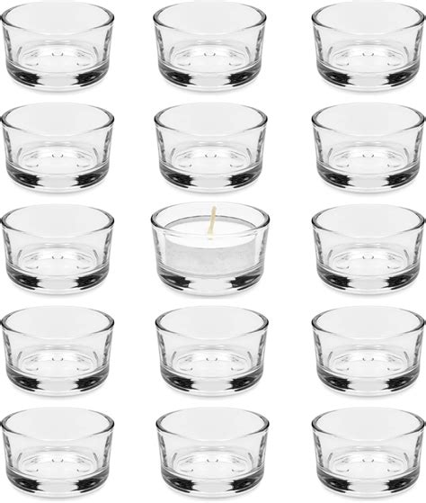 5cm Square Tea Light Candle Holder Set Of 12 Ideal For Weddings Home Decor Parties Table