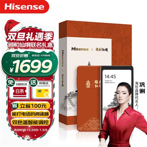 海信（hisense）hi Reader Pro 电纸书墨水屏手机阅读器613英寸 300ppi 4g128g颐和仙境联名定制礼盒 京东