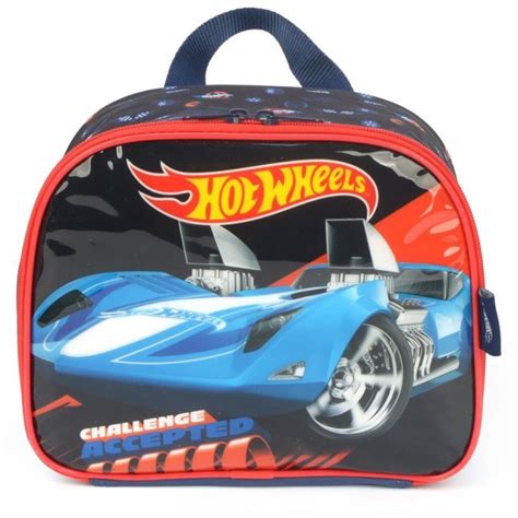 Lancheira Termica Infantil Escolar Para As Costas Hot Wheels Up You Shopee Brasil