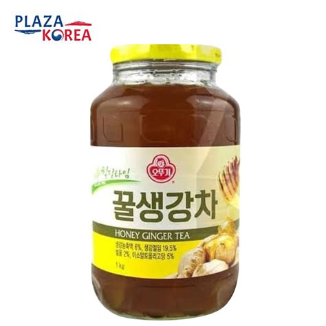 Jual OTTOGI HONEY GINGER TEA 1kg MINUMAN TEH JAHE MADU ASLI KOREA