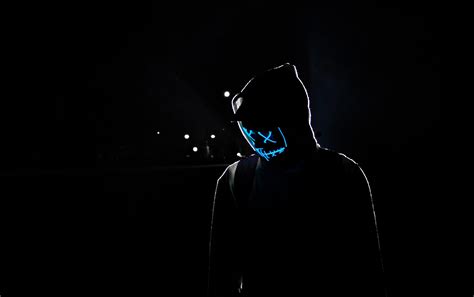 Neon Mask Wallpapers Wallpaper Cave