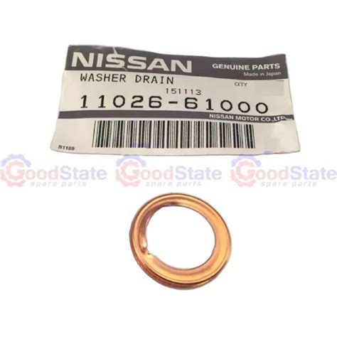 GENUINE NISSAN PATROL Y61 GU UTE ZD30DDTI Sump Plug Washer Large Type