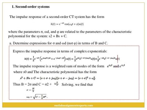 Signals And Systems Assignment Help Ppt