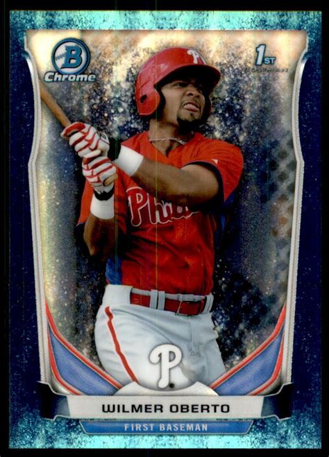 Bowman Chrome Prospects Series Bubble Refractors Bcp Wilmer