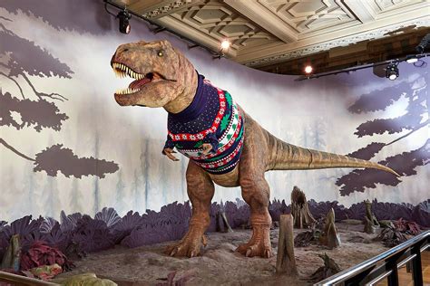 The T Rex On Display In The Natural History Museum In London Rpics