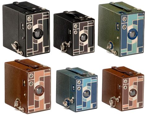 6 Beau Brownie Cameras 1930 Eastman Kodak 13 Brownie Beau No 2