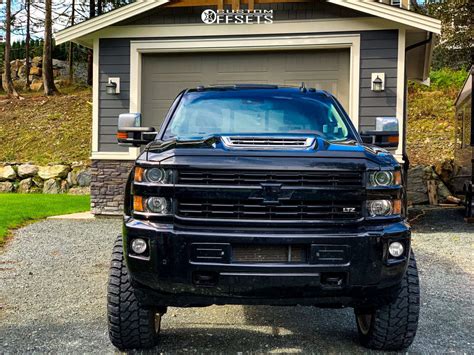 2015 Chevrolet Silverado 3500 Hd With 24x12 40 American Force Thrust Ccsd And 35135r24 Fury