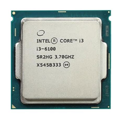 CPU Intel Core i3 6100