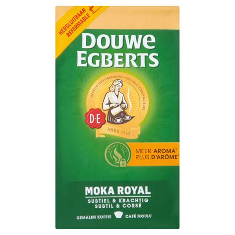 DOUWE EGBERTS Koffie Gemalen Moka Royal 250 G Carrefour Site