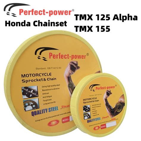 Perfect Power Sprocket Chain Set Honda Tmx Alpha Tmx Tmx