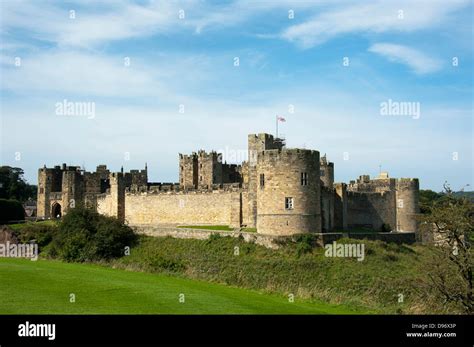 Alnwick Castle Alnwick Northumberland England Great Britain Europe