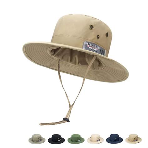 CHAPEAU SEAU DE Pêche Pour Hommes Protection Uv Casquette De Golf À