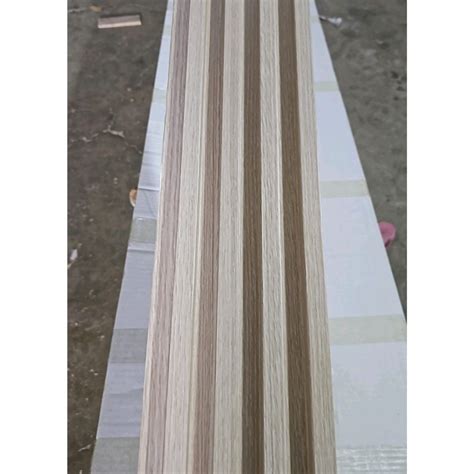 Jual TERMURAH HOT WALL WPC WOOD PANEL WALLPANEL WPC PVC KAYU DINDING Shopee Indonesia