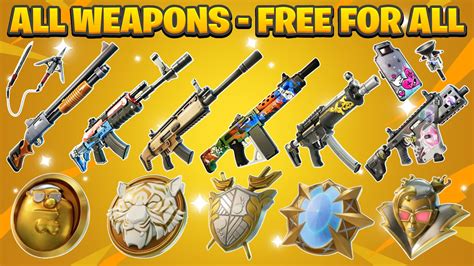 ⭐ Ch5 Weapons Ffa ⭐ [ Goujancreative ] Fortnite Creative Map Code