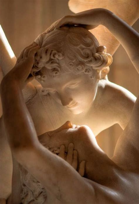 Antonio Canova Escultura Cupido E Psyche Museu Do Louvre Cupid And