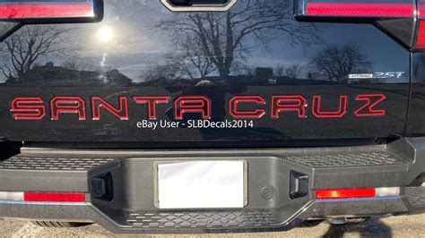 Fits 2022 2023 Santa Cruz Tailgate Indent 2 Tone Decal Hyundai Etsy