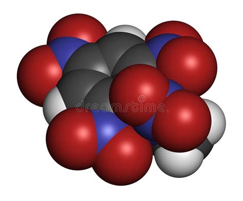 Tetryl explosive compound stock vector. Illustration of detonator ...