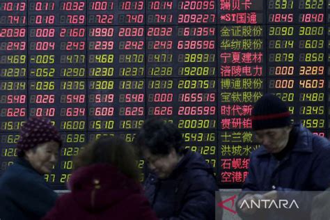 Saham China Dibuka Lebih Rendah Indeks Shanghai Jatuh 0 37 Persen