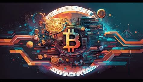 Premium AI Image | Commercial art concept of a cryptocurrency Fantasy ...