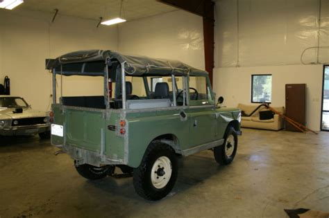 Land Rover Series Iia Frame Off Rebuild Galvanized Frame For Sale