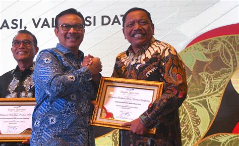 Pembangunan Berbasis Data Pk Pemkab Bengkulu Utara Raih Penghargaan