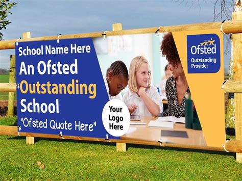 Ofsted School Banners Next Working Day Banner Printing For Schools