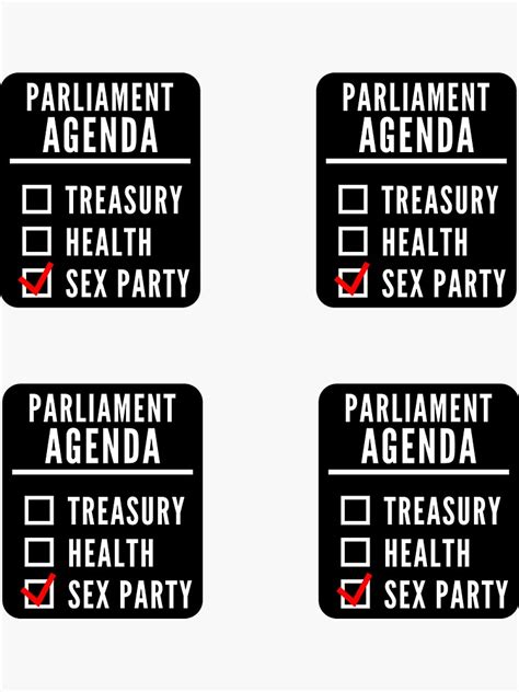 Parliament Of Australia Sex Party 2021 Sticker Pack Value Sticker For Sale By Wpahat Redbubble