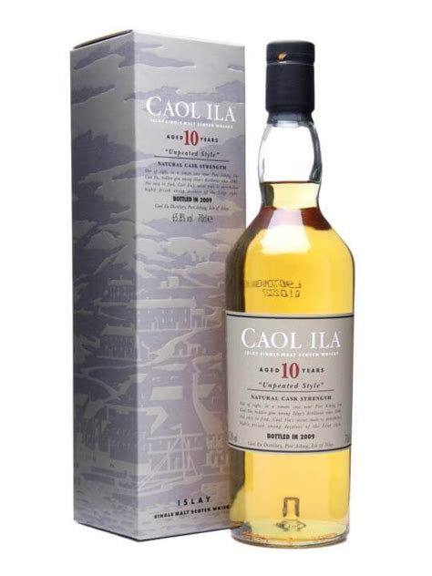 Caol Ila 10 Year Old Unpeated Bot 2009 Scotch Whisky The Whisky