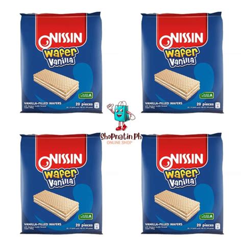nissin wafer vanilla choco butter packs gpcs shopee philippines