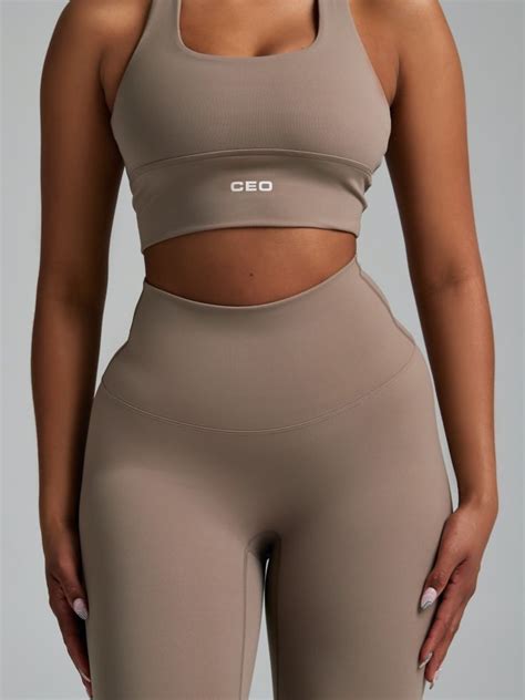 Nude Two Piece Workout Set Ropa Deportiva Ropa Deportes