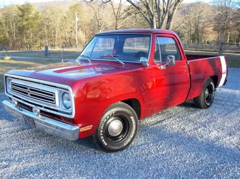 1972 Dodge D100 Short Bed Pick Up 440 At Drive Home This Cool Muscle