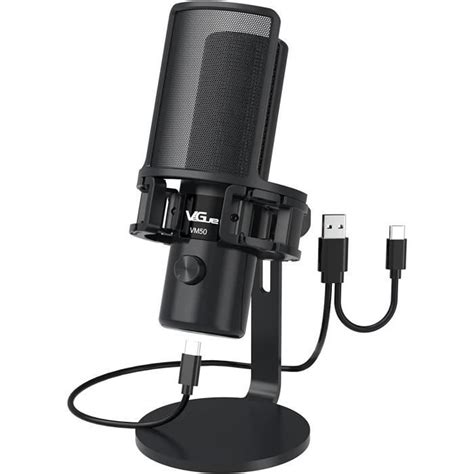 Microphone USB VeGue Micro PC Condensateur Cardioïde de Studio Tout