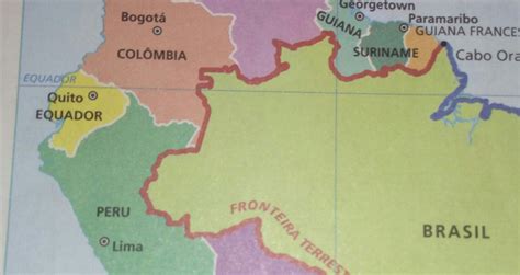 No Brasil A Linha Do Equador Atravessa A Região Norte