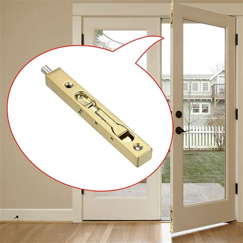 Door Brace Security Bar Anti Kick Door Security Fit for External Swing ...