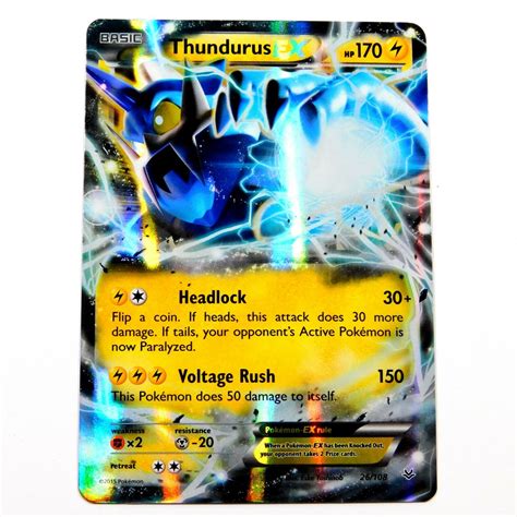 Thundurus Ex Roaring Skies Value Mavin