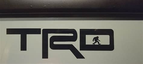 Toyota Runner Sasquatch Bigfoot Trd Decal For Th Gen Etsy