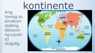 kontinente ng asya  araling panlipunan pptx