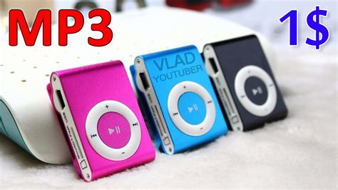 MP3 ПЛЕЕРЫ за 1$ из Китая AliExpress | Распаковка и Тест - YouTube