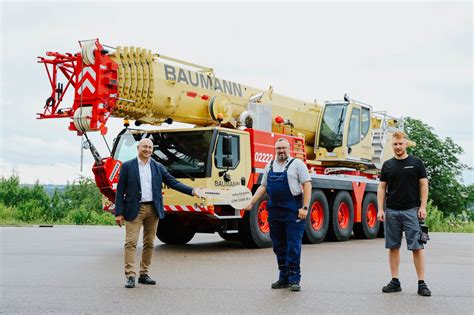 Baumann Aumenta Su Flota De GrÚas Con La AdquisiciÓn De La GrÚa MÓvil