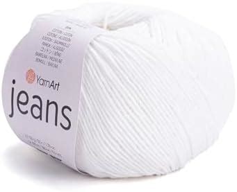 Amazon Skeins Yarnart Jeans Amigurumi Cotton Yarn Knitting