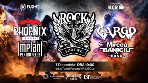 Rock For Life Cele Mai Iubite Trupe Din Timisoara Intr Un Concert